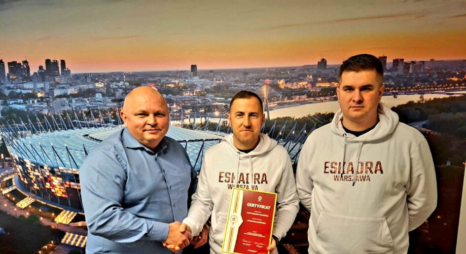 Odebraliśmy Złoty Certyfikat PZPN! Odebraliśmy Złoty Certyfikat PZPN!