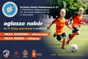 Klasa piłkarska - Otwarty nabór do czwartej klasy!