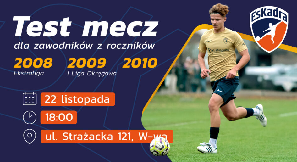 Nabór do roczników 2008, 2009, 2010 Nabór do roczników 2008, 2009, 2010