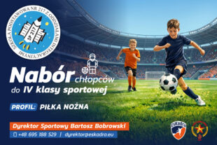 Nabór do IV klasy sportowej - chłopcy